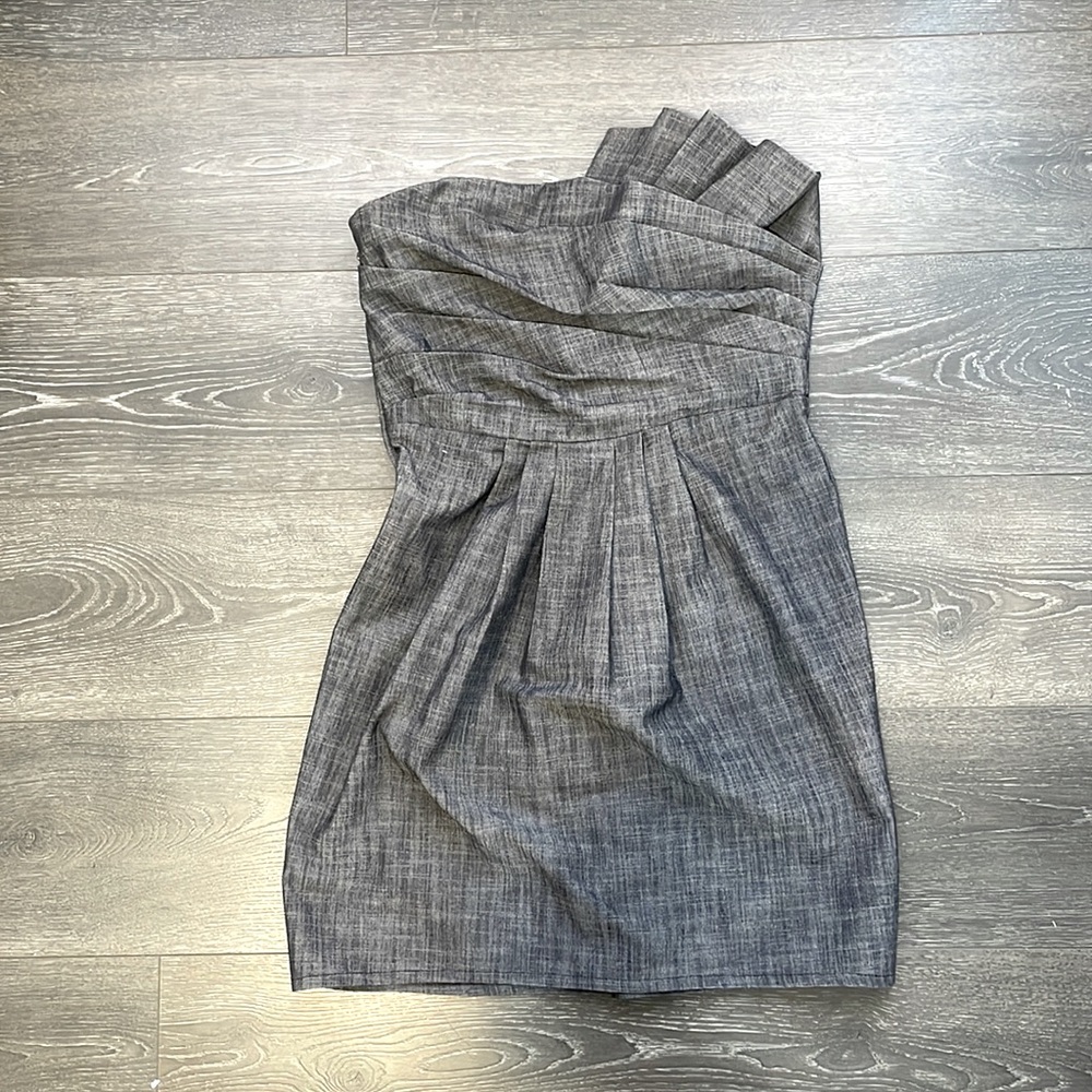 Anthropologie strapless dress